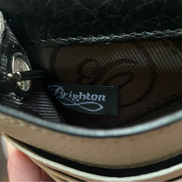 Brighton Black and Cream Mini Bag - Picture 14 of 15